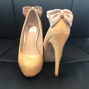 Dolce Vita Briar Blush Patent Bow Pumps